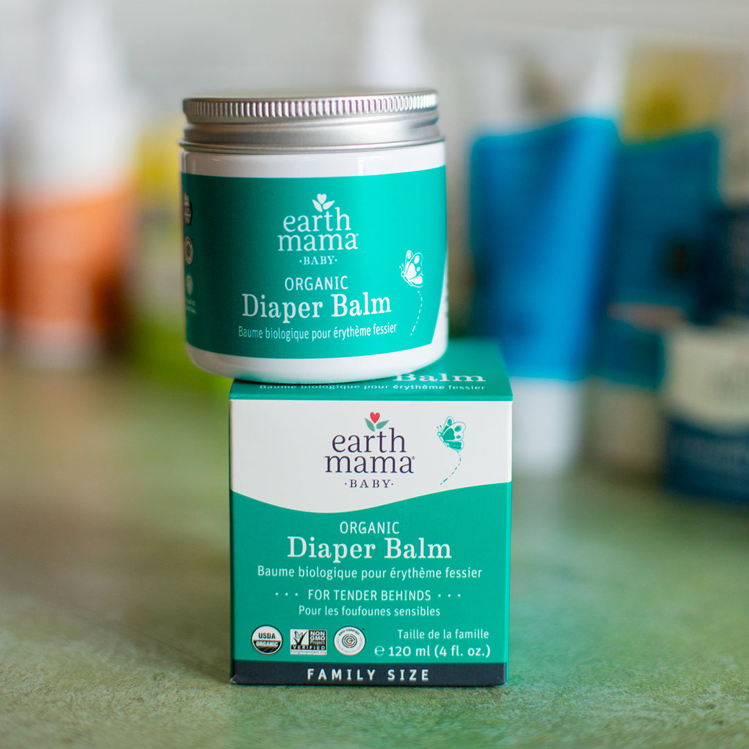 Organic Diaper Balm 4 oz. Family Size