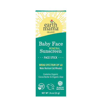 Baby Face Mineral Sunscreen Face Stick SPF 40