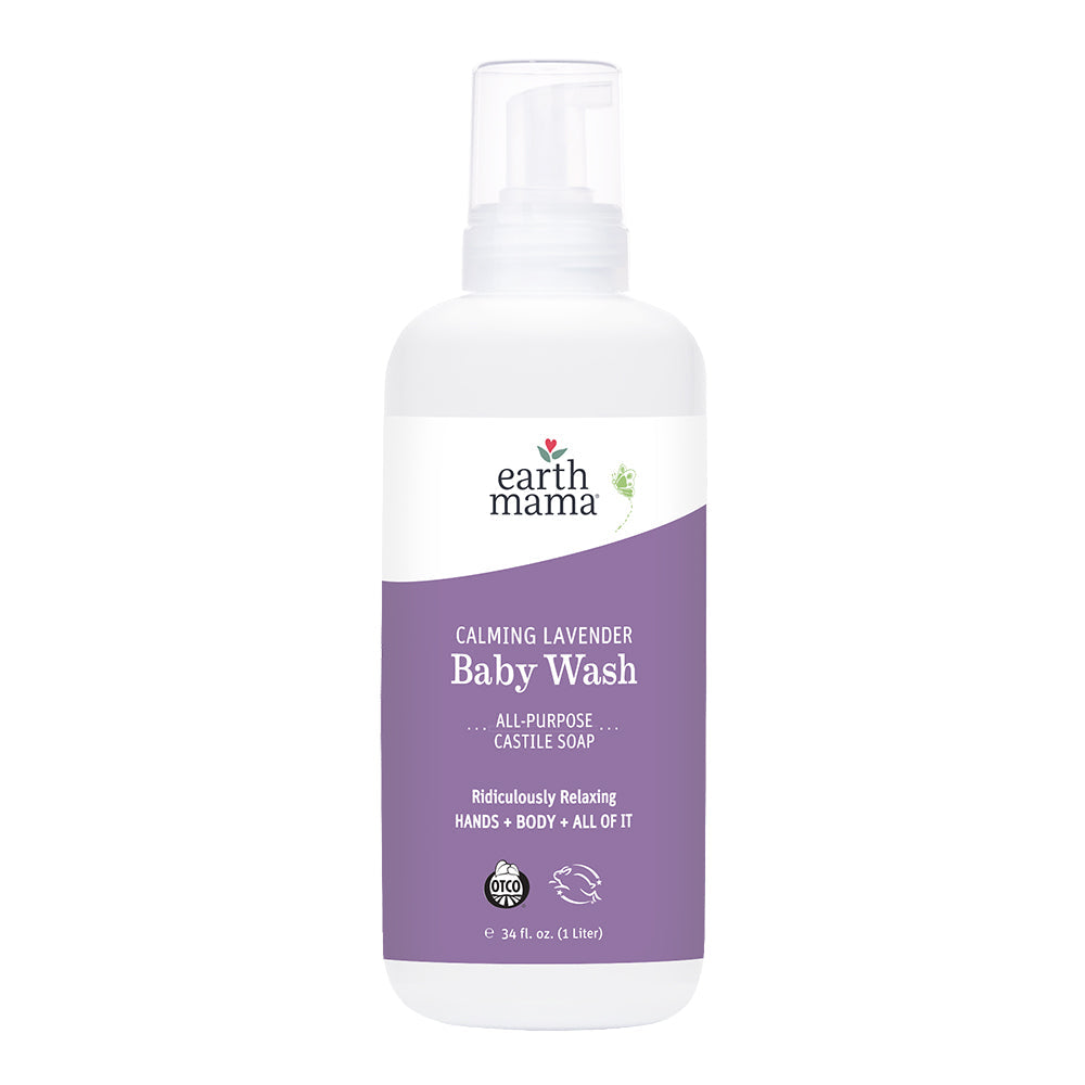 Calming Lavender Castile Baby Wash Liter